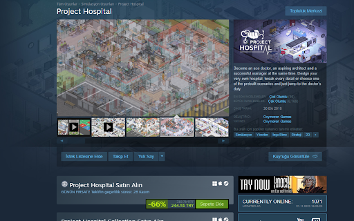 Steam TRY Converter  from Chrome web store to be run with OffiDocs Chromium online