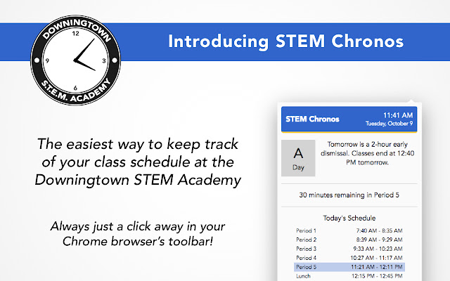 STEM Chronos  from Chrome web store to be run with OffiDocs Chromium online
