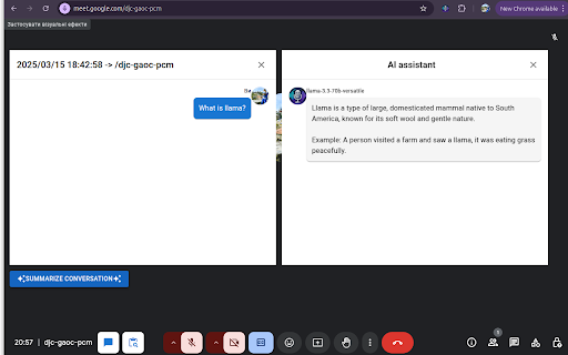 StenogramaAI  from Chrome web store to be run with OffiDocs Chromium online