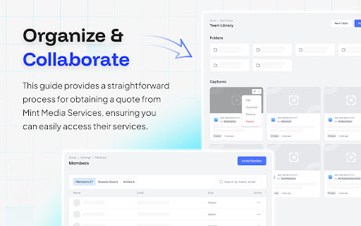 StepCapture: Create guides with screenshots in minutes  from Chrome web store to be run with OffiDocs Chromium online