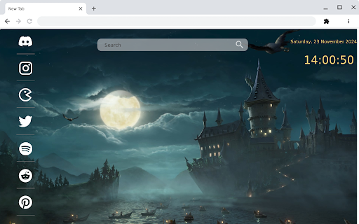 Step into magic with Harry Potter Hogwarts Wizardry Castle Live Wallpaper  from Chrome web store to be run with OffiDocs Chromium online