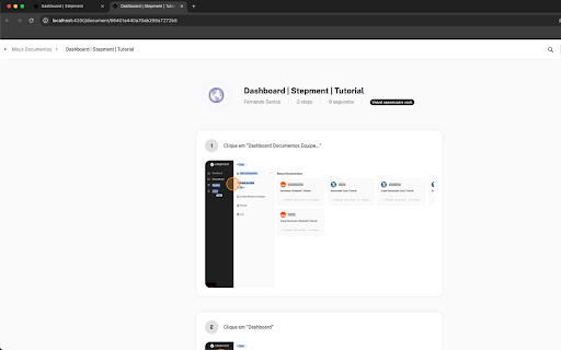 Stepment  from Chrome web store to be run with OffiDocs Chromium online