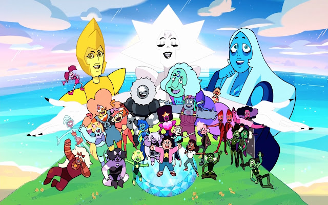 Steven Universe Future Theme  from Chrome web store to be run with OffiDocs Chromium online