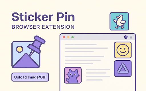Sticker Pin from Chrome web store to be run with OffiDocs Chromium online Sticker Pin from Chrome web store to be run with OffiDocs Chromium online
