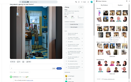 Sticker Store  from Chrome web store to be run with OffiDocs Chromium online