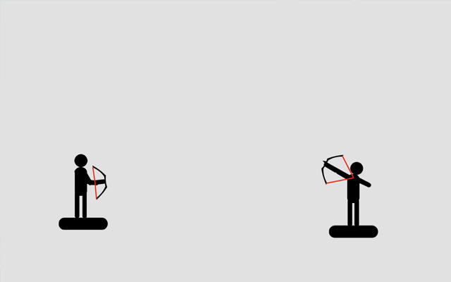 Stickman Archer Game  from Chrome web store to be run with OffiDocs Chromium online