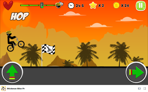 Stickman Bike PR Game Conquer 40+ Levels of Exciting Challenges!  from Chrome web store to be run with OffiDocs Chromium online