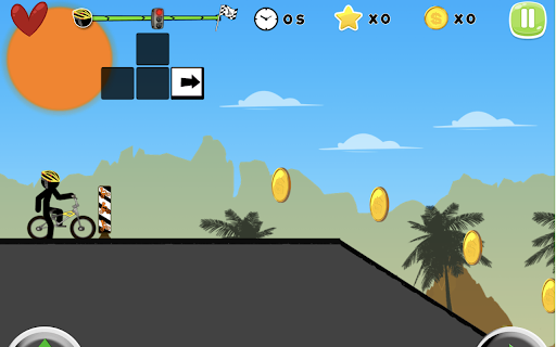 Stickman Bike Pro Ride Game  from Chrome web store to be run with OffiDocs Chromium online