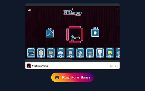 Stickman Climb Game Ascend Through Challenging Vertical Levels!  from Chrome web store to be run with OffiDocs Chromium online