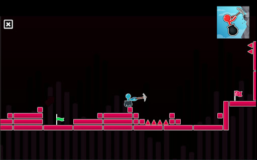 Stickman Climb Hammer Game  from Chrome web store to be run with OffiDocs Chromium online