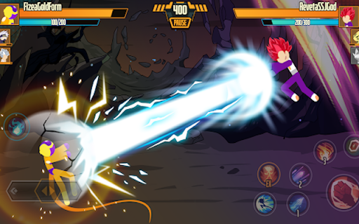 Stickman Dragon Fight Game  from Chrome web store to be run with OffiDocs Chromium online