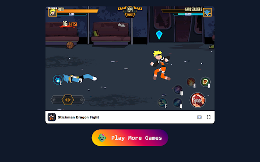Stickman Dragon Fight Multiplayer Game  from Chrome web store to be run with OffiDocs Chromium online