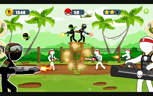 Stickman TD Game :Defending Fortress  from Chrome web store to be run with OffiDocs Chromium online
