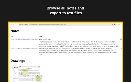 Sticky Notes Plus  from Chrome web store to be run with OffiDocs Chromium online
