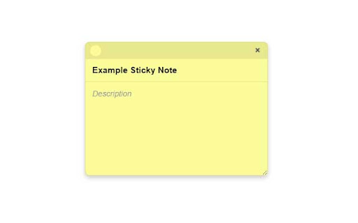 Sticky Notes Refactored  from Chrome web store to be run with OffiDocs Chromium online