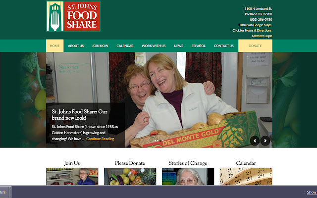 St. Johns FoodShare  from Chrome web store to be run with OffiDocs Chromium online