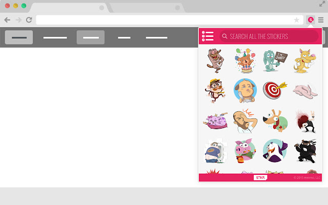 STKR: The Sticker Search Engine  from Chrome web store to be run with OffiDocs Chromium online