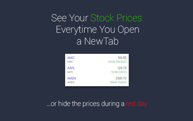 StockNinja Dashboard Aandelenkoersen, nieuws uit de Chrome-webwinkel om te worden uitgevoerd met OffiDocs Chromium online