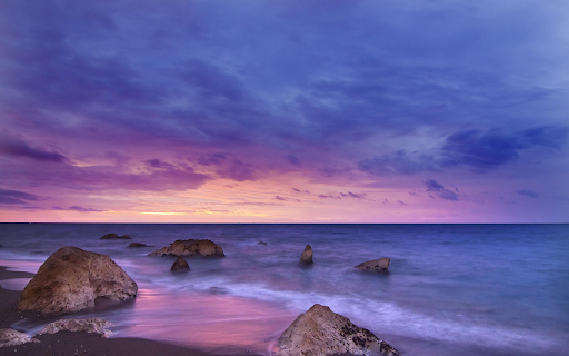Stone beach and sea  from Chrome web store to be run with OffiDocs Chromium online