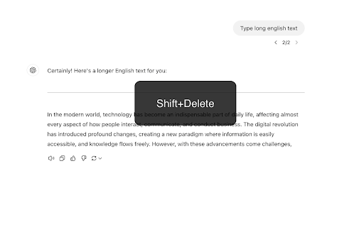 Stop ChatGPT Typing  from Chrome web store to be run with OffiDocs Chromium online