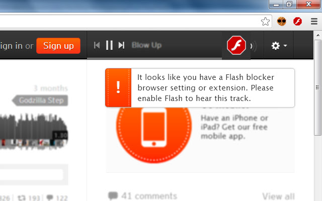 StopFlash Flash Blocker من متجر Chrome الإلكتروني ليتم تشغيله مع OffiDocs Chromium عبر الإنترنت