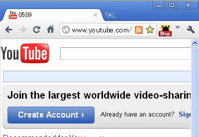 Stopwatch Tab  from Chrome web store to be run with OffiDocs Chromium online