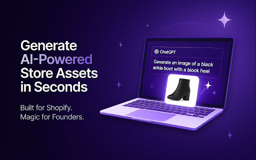 Store Studio – ChatGPT AI Image Tool for eCommerce  from Chrome web store to be run with OffiDocs Chromium online