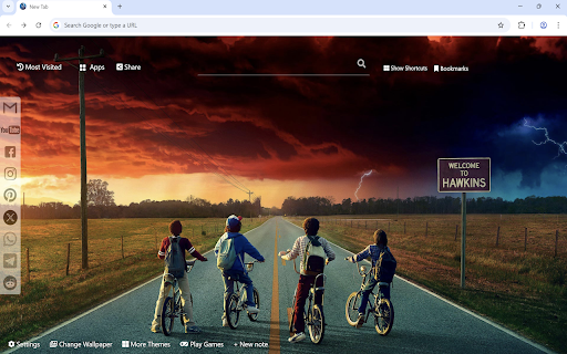Stranger Things Wallpaper  from Chrome web store to be run with OffiDocs Chromium online