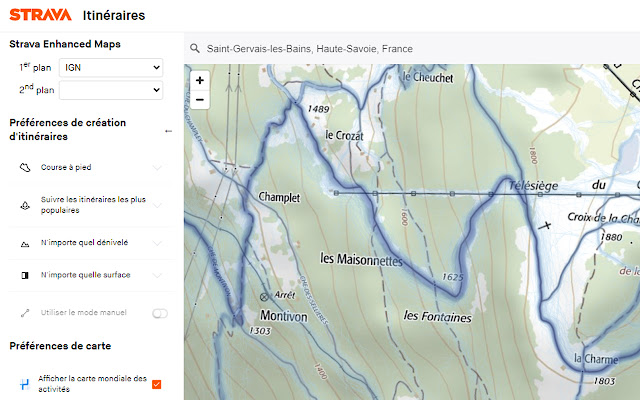 Strava Enhanced Maps  from Chrome web store to be run with OffiDocs Chromium online