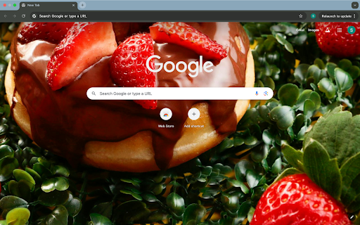 strawberry chocolate donut  from Chrome web store to be run with OffiDocs Chromium online