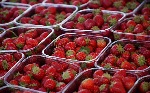 Strawberry tray  from Chrome web store to be run with OffiDocs Chromium online