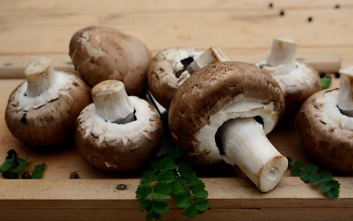 Straw mushrooms  from Chrome web store to be run with OffiDocs Chromium online