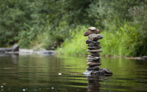 Stream and rocks  from Chrome web store to be run with OffiDocs Chromium online