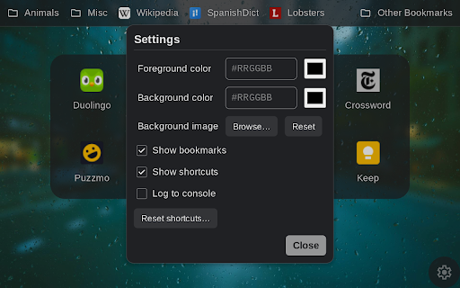 Streamlined New Tab Page from Chrome web store to be run with OffiDocs Chromium online Streamlined New Tab Page from Chrome web store to be run with OffiDocs Chromium online
