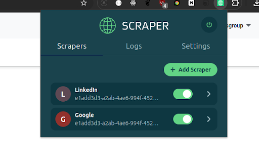 Stream Scraper  from Chrome web store to be run with OffiDocs Chromium online