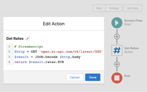 Streamscript Syntax Highlighter  from Chrome web store to be run with OffiDocs Chromium online