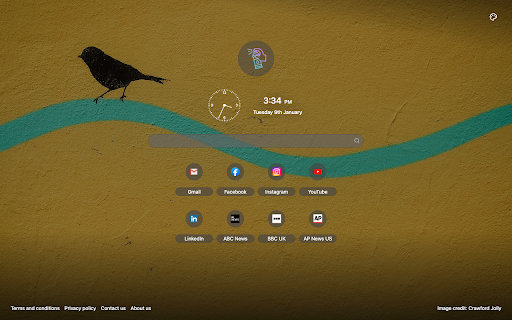 Street Art Tab  from Chrome web store to be run with OffiDocs Chromium online