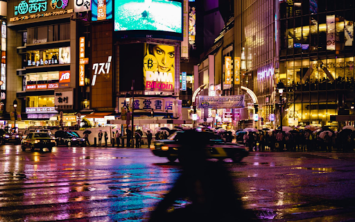 Street at night  from Chrome web store to be run with OffiDocs Chromium online