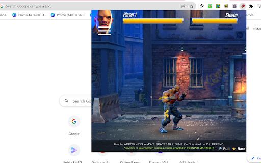 Street Fighter Offline  from Chrome web store to be run with OffiDocs Chromium online