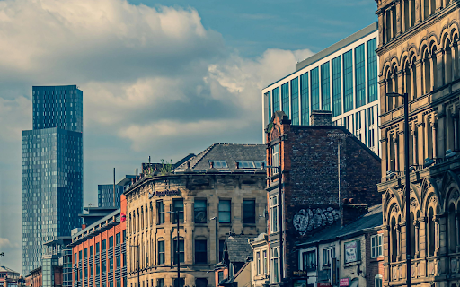 Street Photography of Manchester City, UK  from Chrome web store to be run with OffiDocs Chromium online