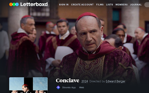 Stremio Buttons for Letterboxd  from Chrome web store to be run with OffiDocs Chromium online