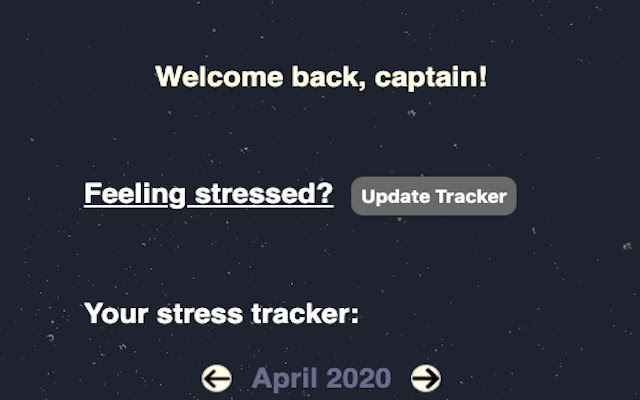 Stress Tracker  from Chrome web store to be run with OffiDocs Chromium online