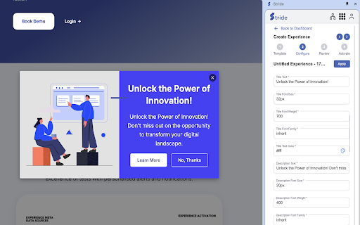 Stride  from Chrome web store to be run with OffiDocs Chromium online