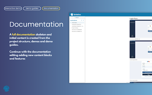StrideDoc Capture  from Chrome web store to be run with OffiDocs Chromium online