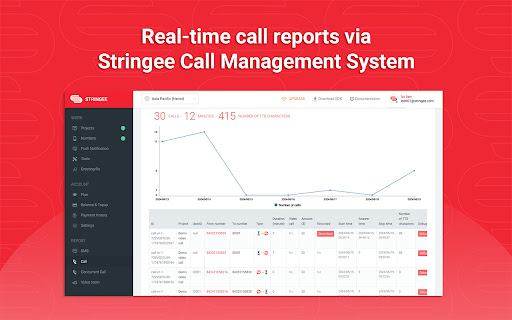 Stringee Phone CRM  from Chrome web store to be run with OffiDocs Chromium online
