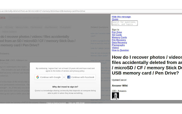Strip Nag Screen  from Chrome web store to be run with OffiDocs Chromium online
