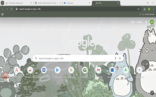 Studio Ghibli  from Chrome web store to be run with OffiDocs Chromium online