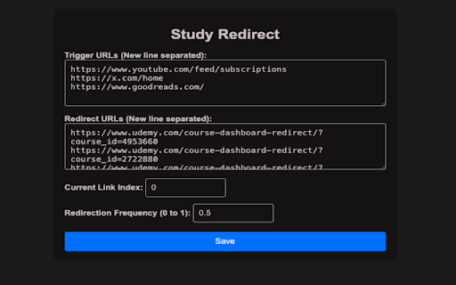 Study Redirect  from Chrome web store to be run with OffiDocs Chromium online