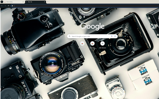 stunning collection of vintage cameras  from Chrome web store to be run with OffiDocs Chromium online