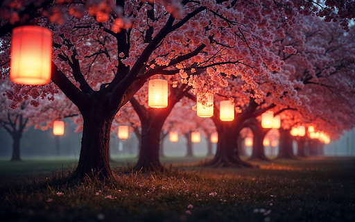 stunning landscape spring festival japan  from Chrome web store to be run with OffiDocs Chromium online